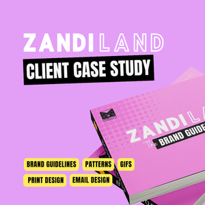 zandi land brand identity by Complete Street