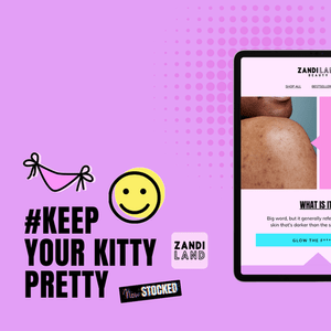 zandi land brand identity by Complete Street