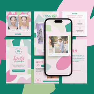 zelace brand identity by Complete Street