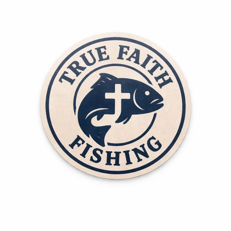 True Faith Fishing Sticker