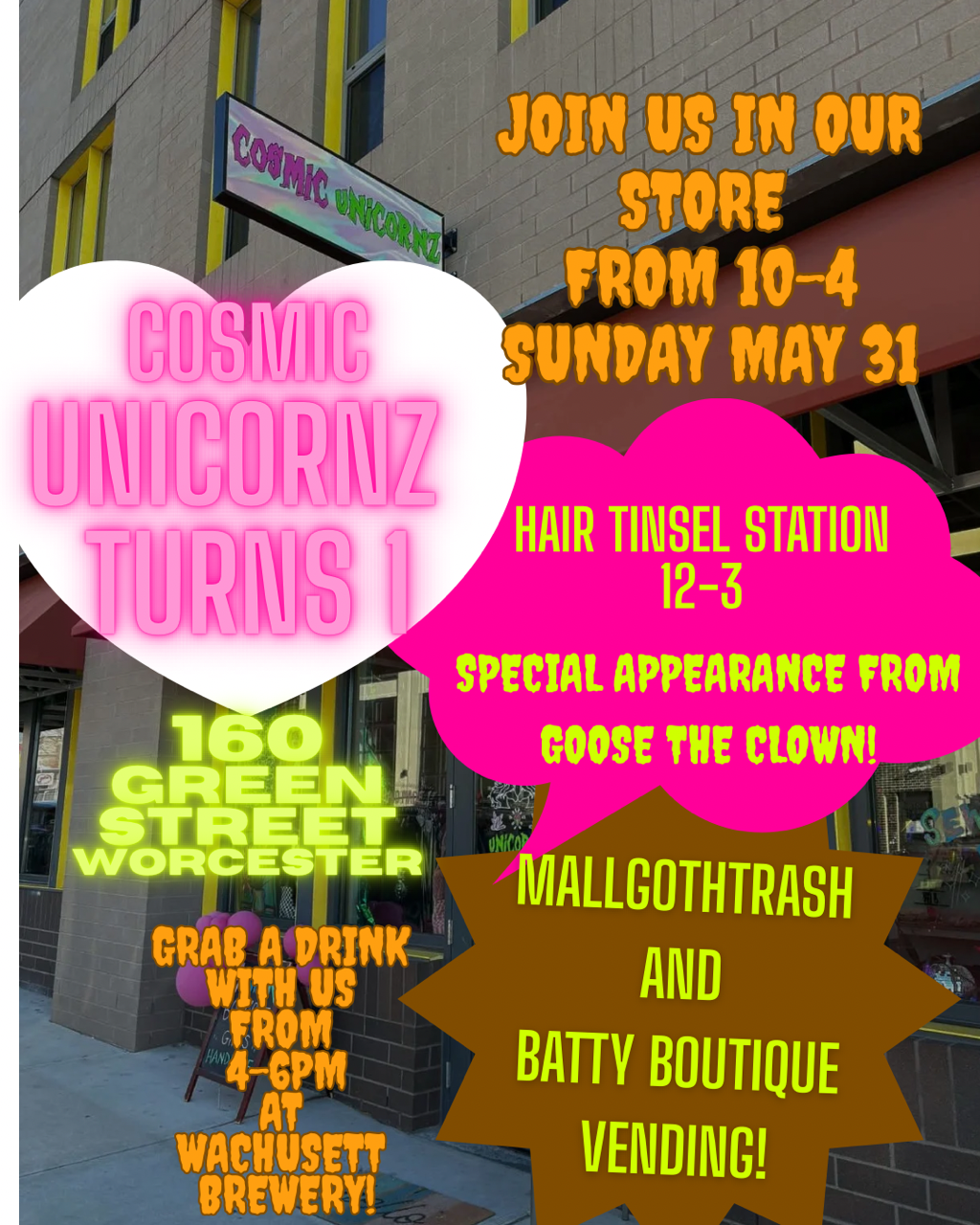 Our 1 Year Anniversary Birthday Bash