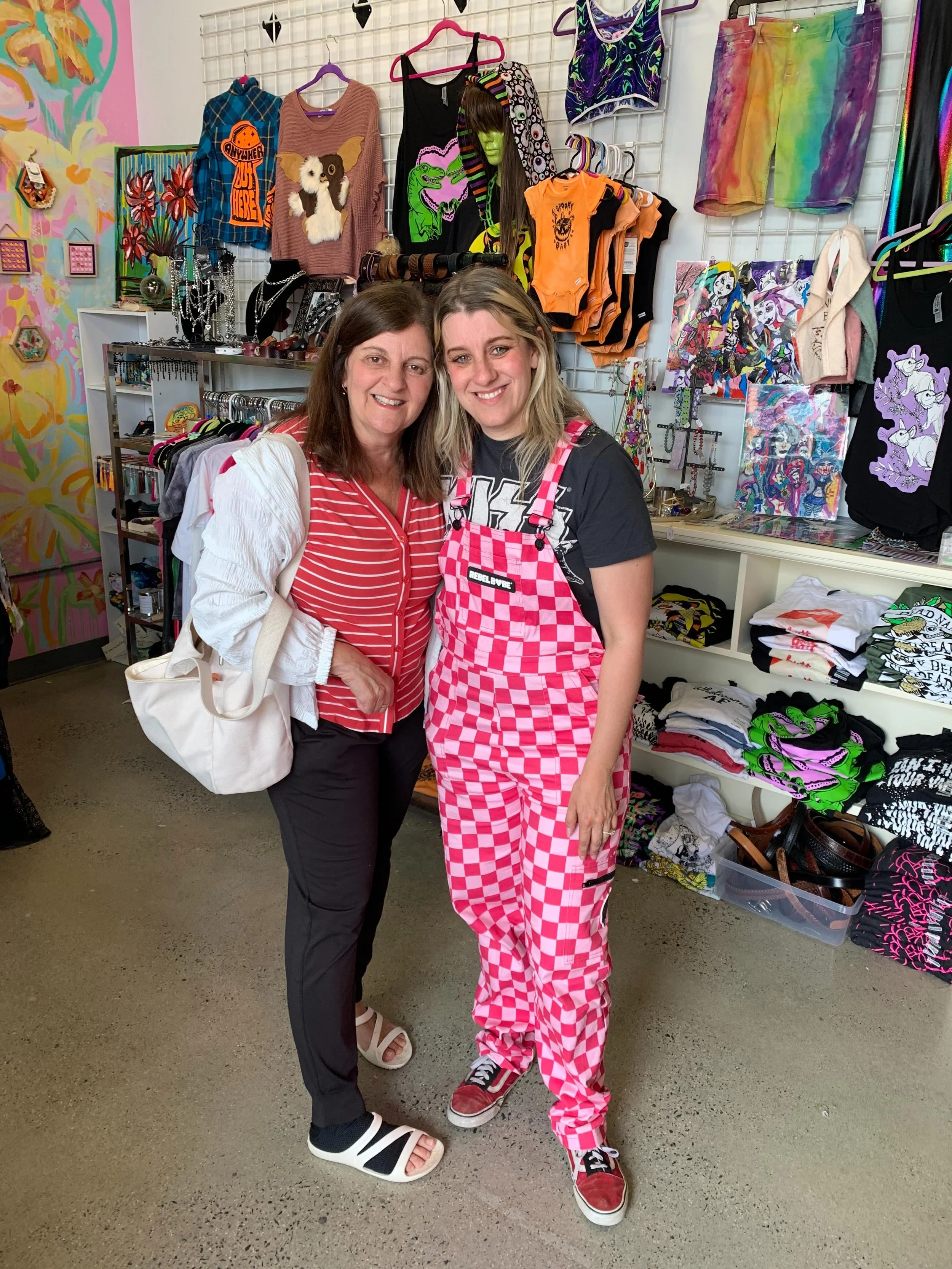Some pics from our stores 1 year bash❤️ Happy birthday happy birthday to Cosmic Unicornz the boutique! One year ago we opened our doors, and met soooo many friends along the way🥹 honored to part of this badass community &hearts;️