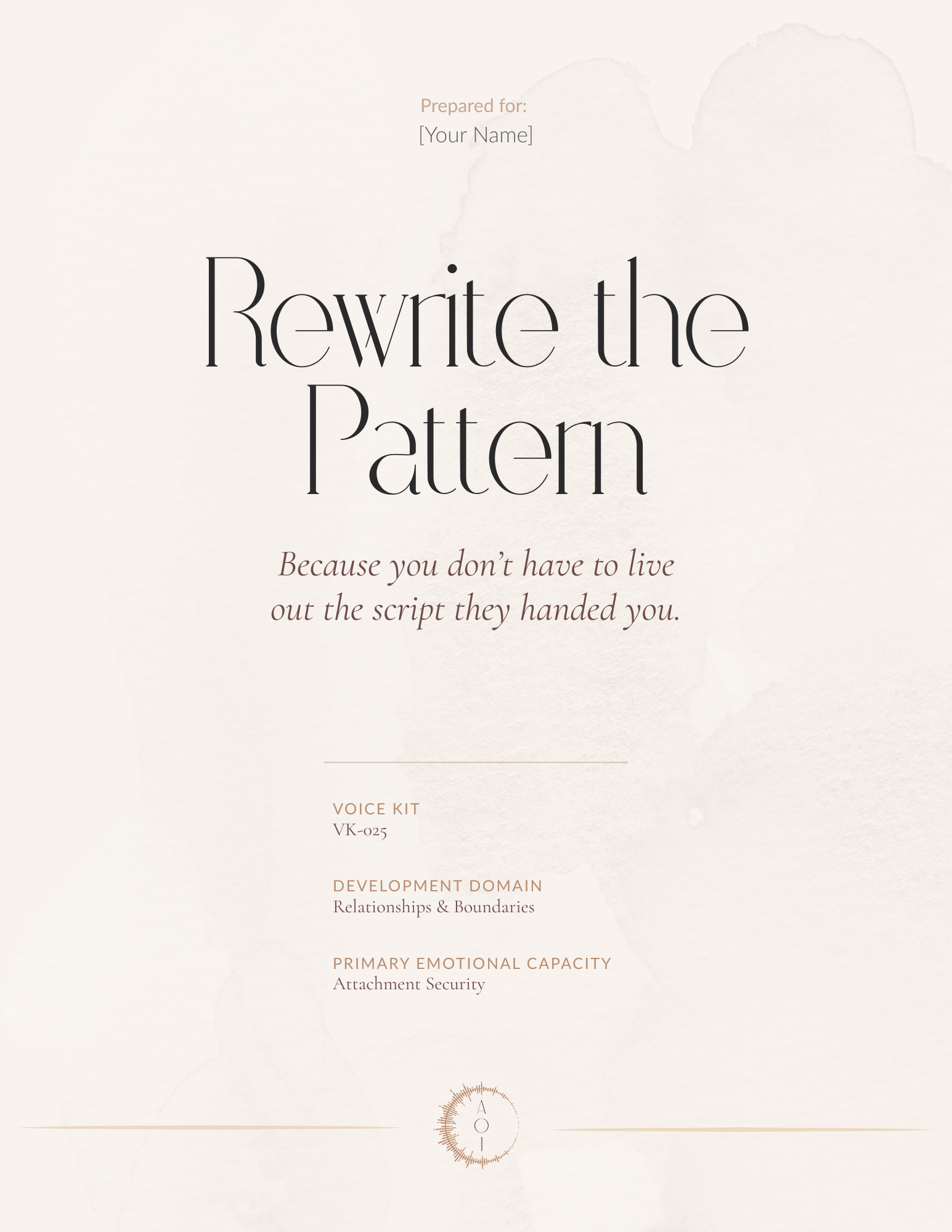 Rewrite the Pattern