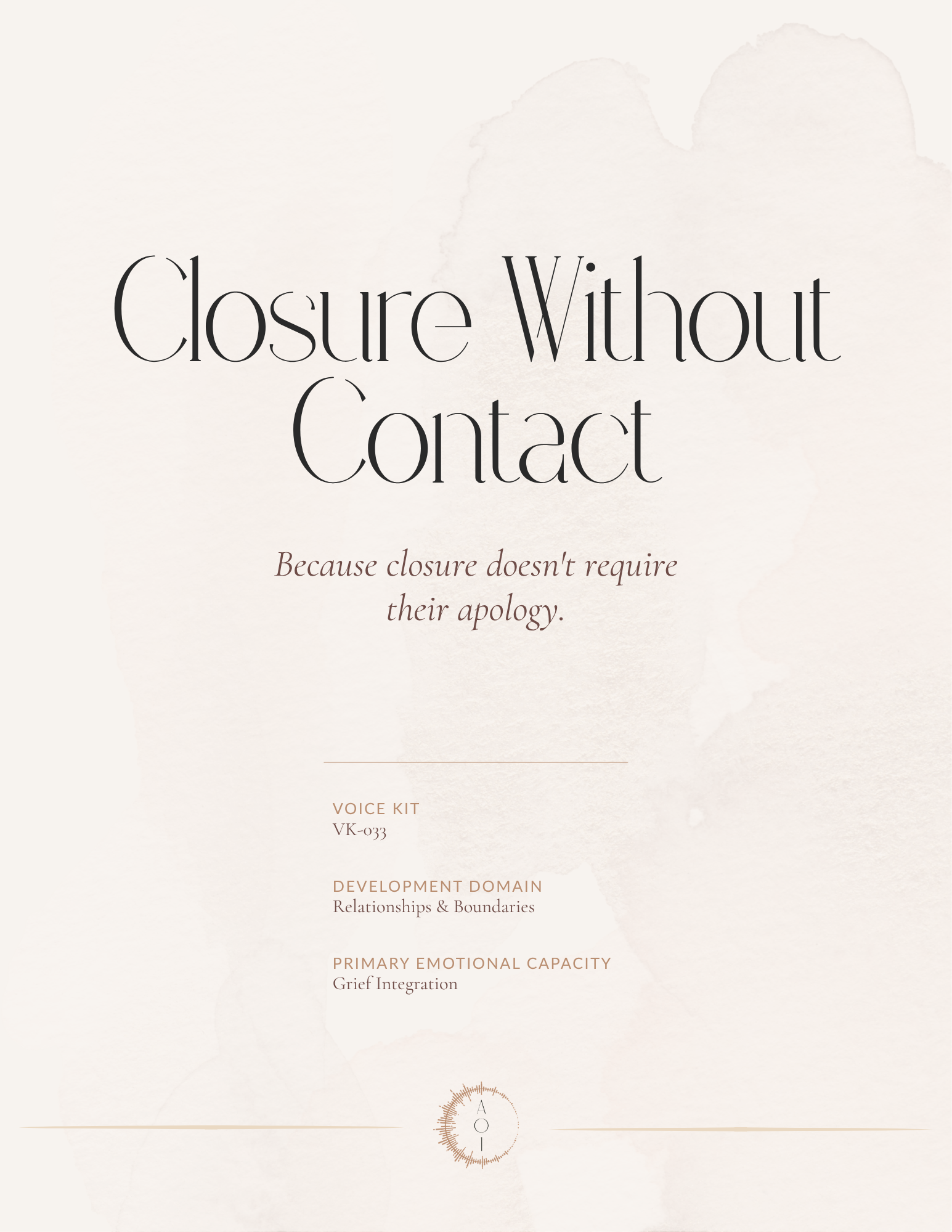 Closure Without Contact