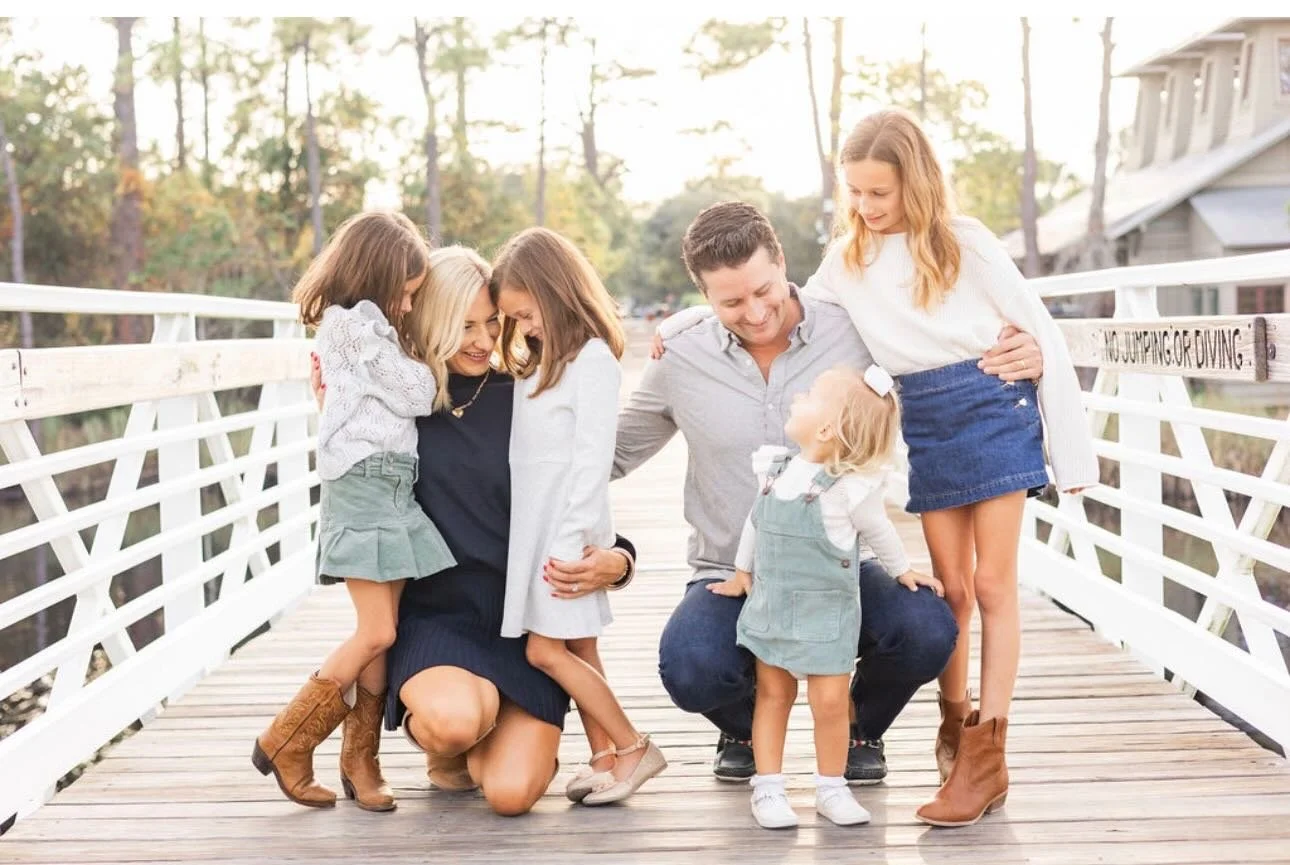 One of the reasons I built this business was sitting right at my kitchen table.

Four girls watching me juggle motherhood, clients, creativity, + big dreams.

I wanted them to see that women can build something meaningful. 

That you can show up for 