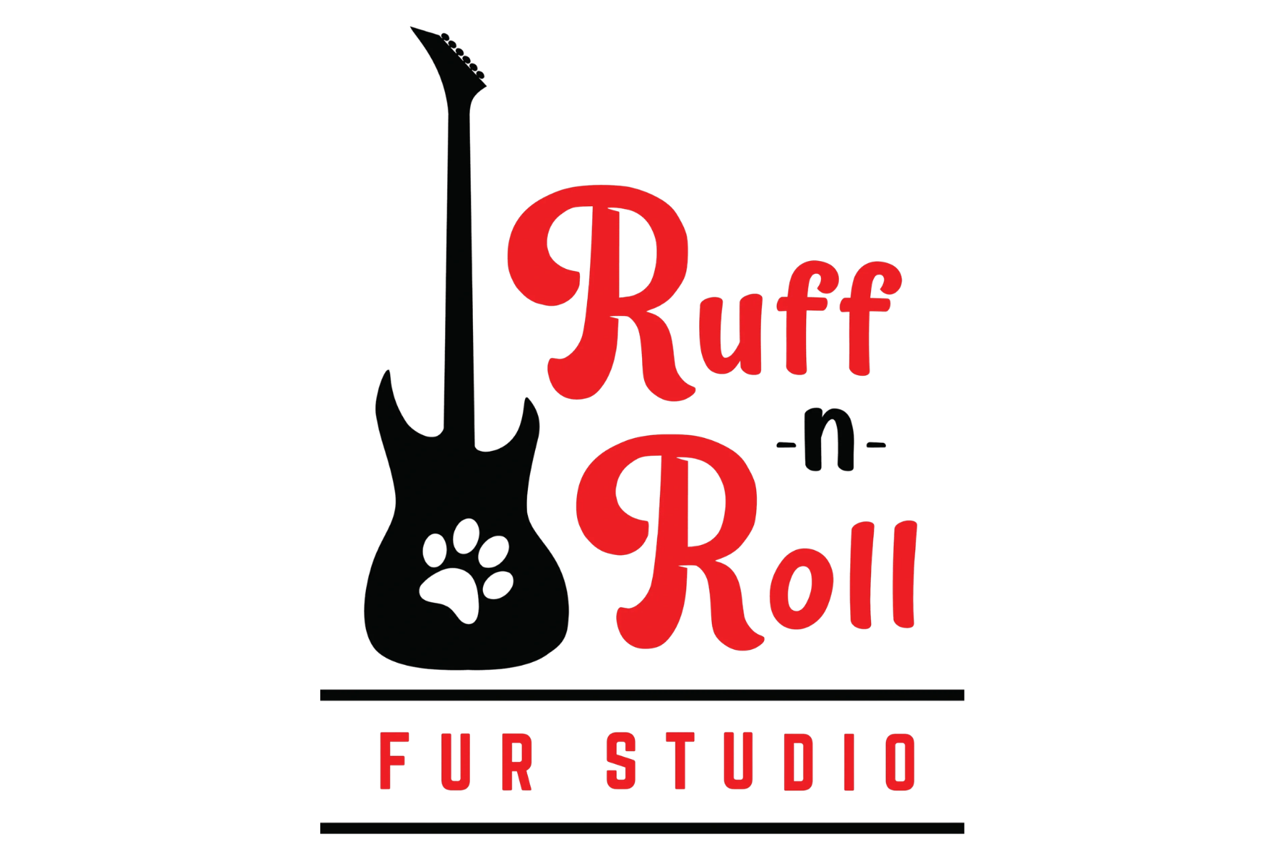 Ruff-n-Roll Fur Studio logo