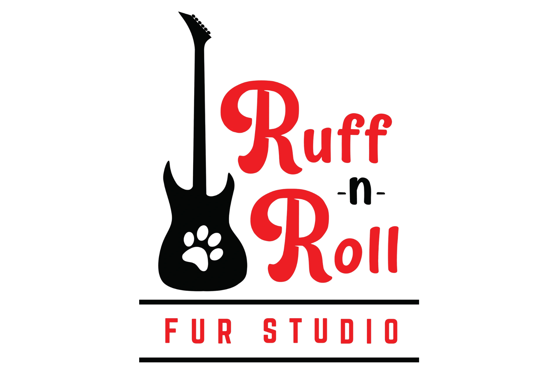 Ruff-n-Roll Fur Studio logo