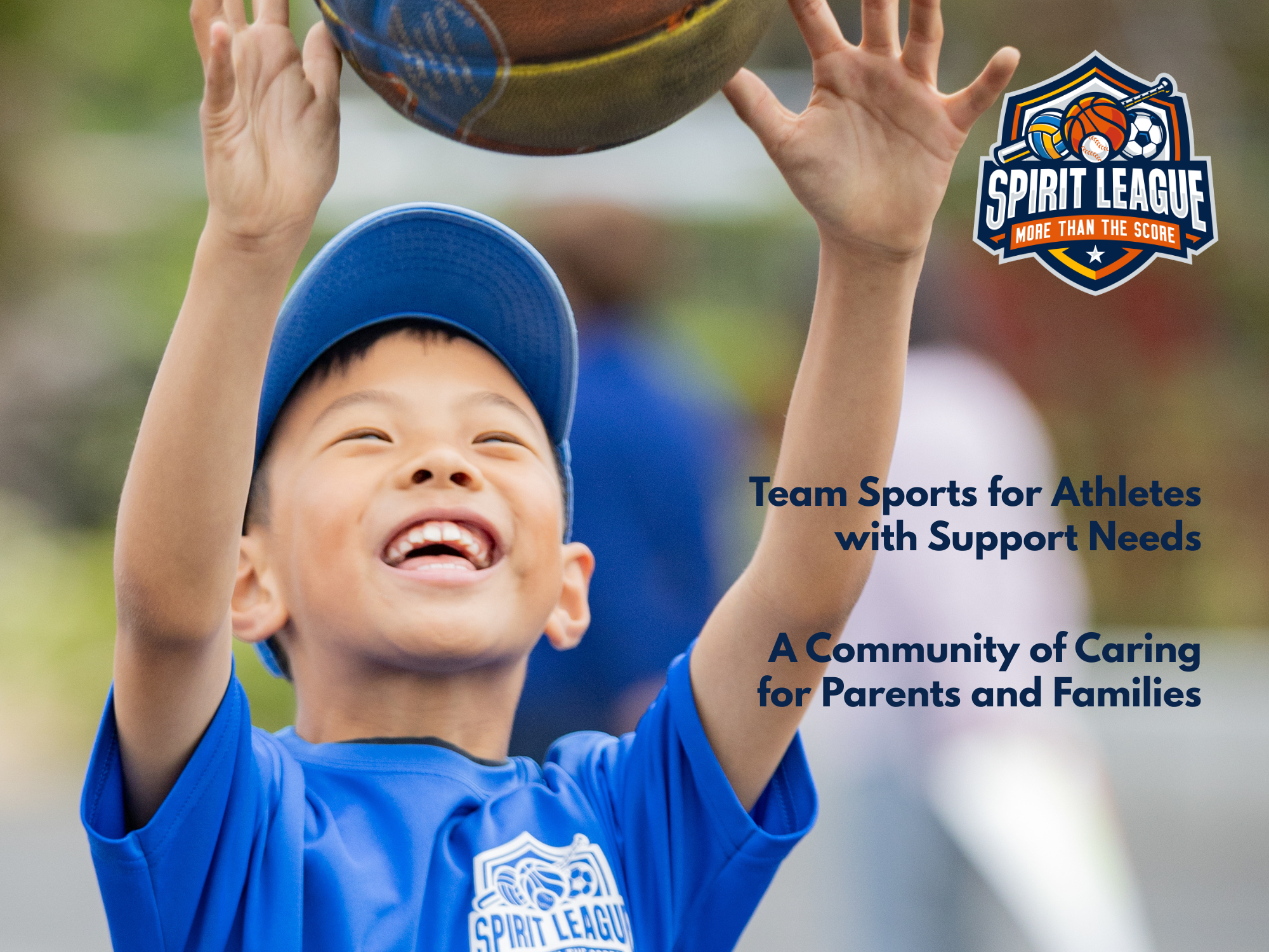 front of youth basketball table card for Spirit League 2026