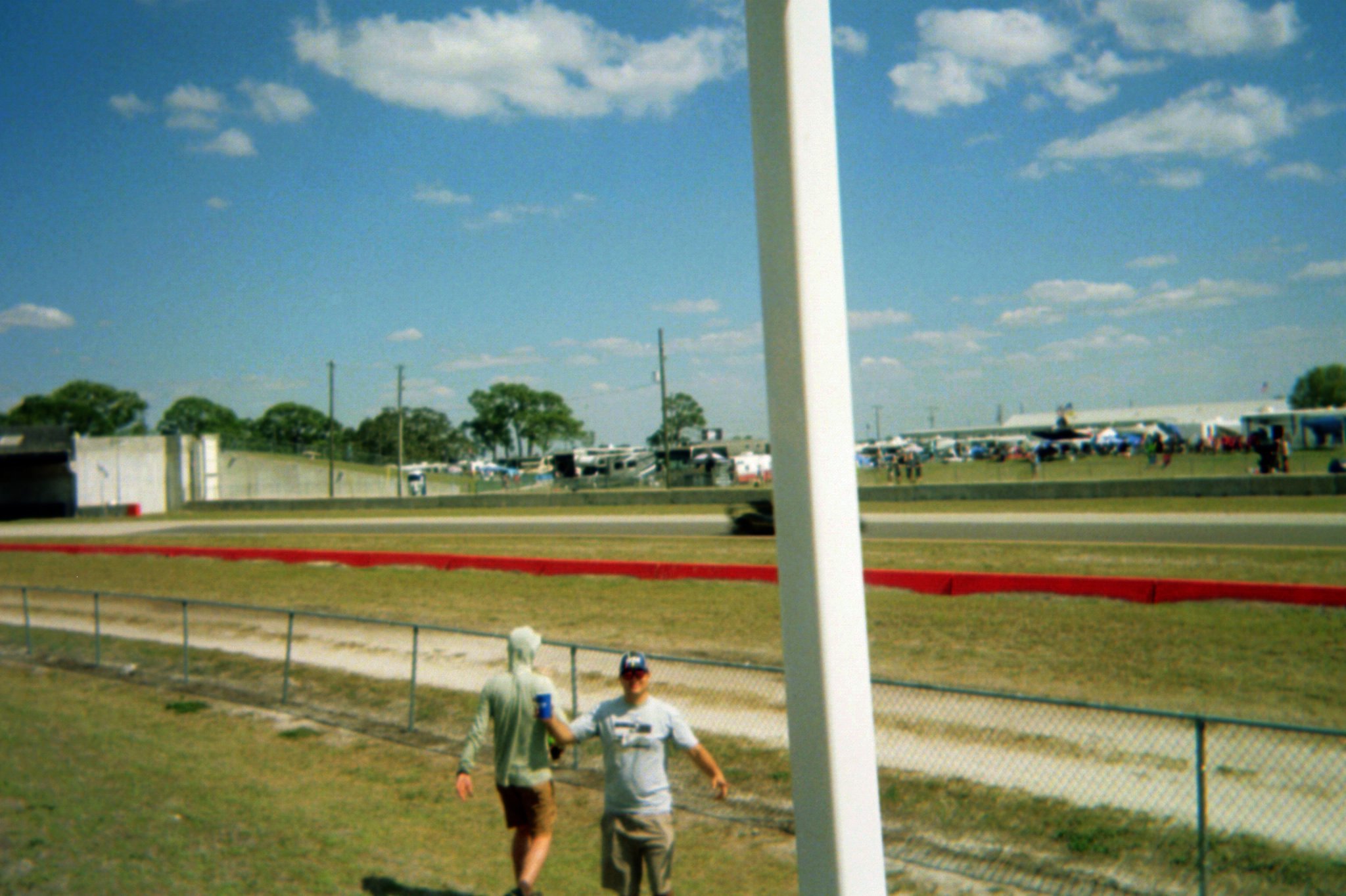 Polaroid picture of the 12 hours of Sebring