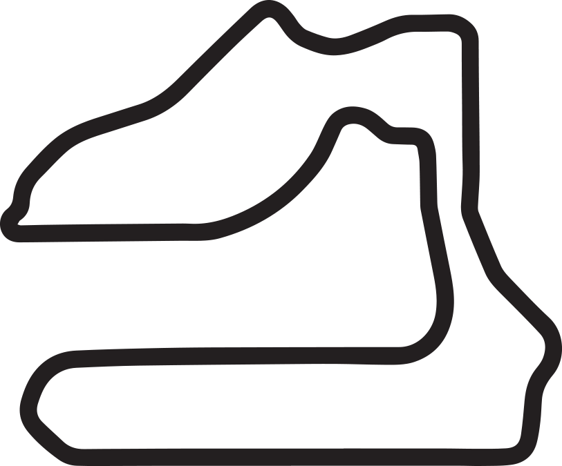Sebring International Raceway Track Outline