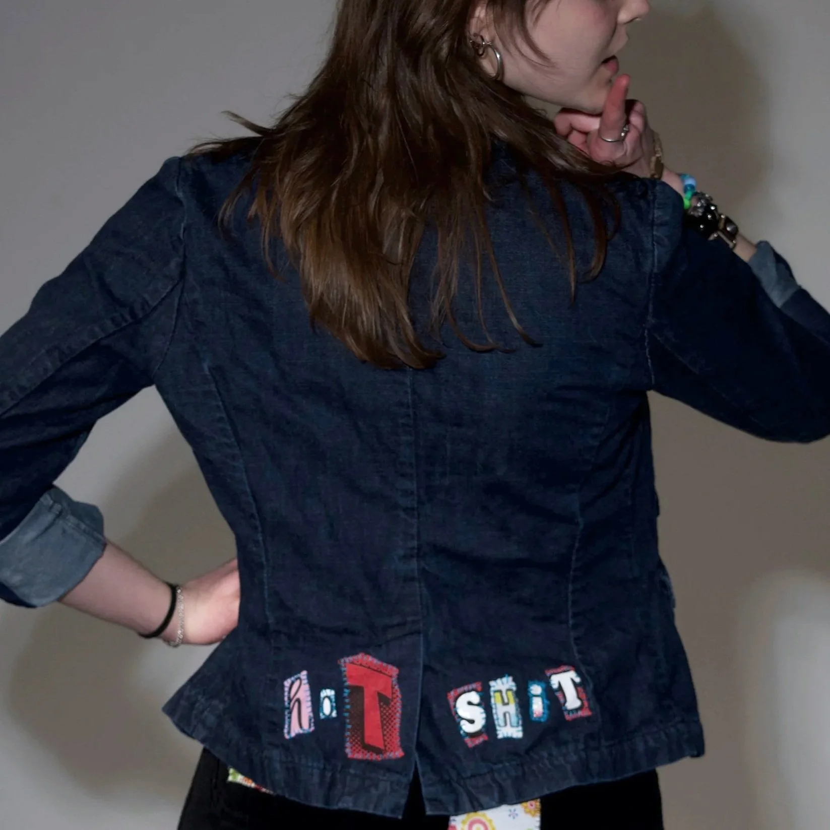 Hot Shit Denim Blazer  ( ´ཀ` )