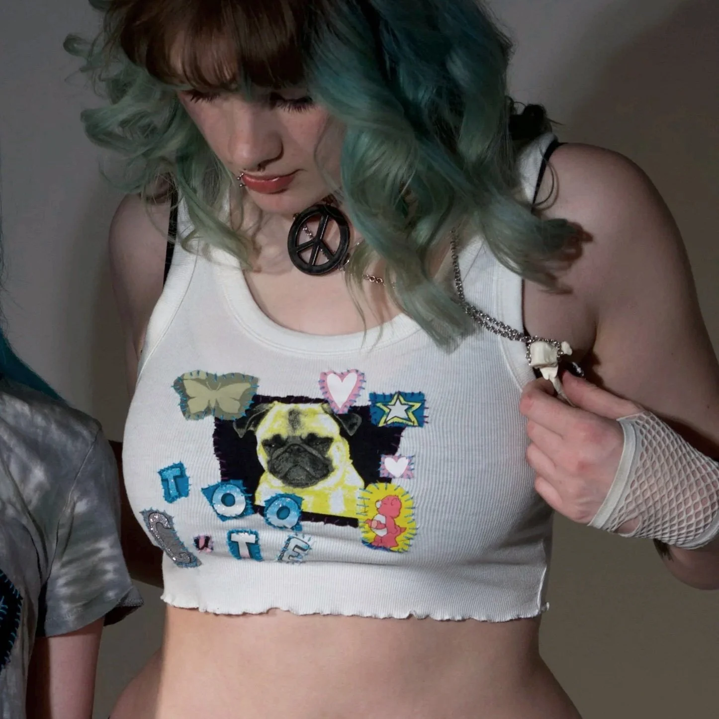 "Too Cute" Patchwork Tank ♡