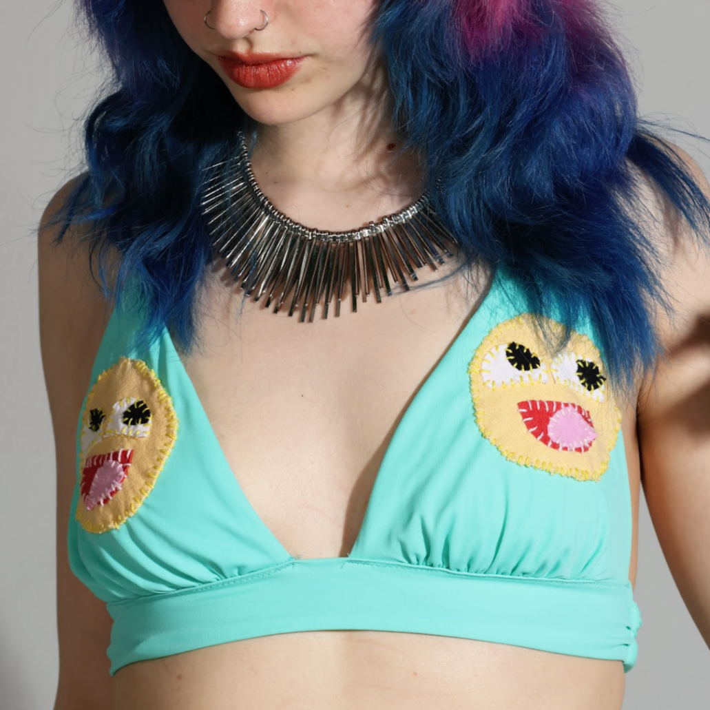 Epic Face Emoji Bikini •𐃷•