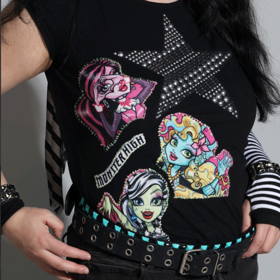 Monster High Patchwork Shirt ❦