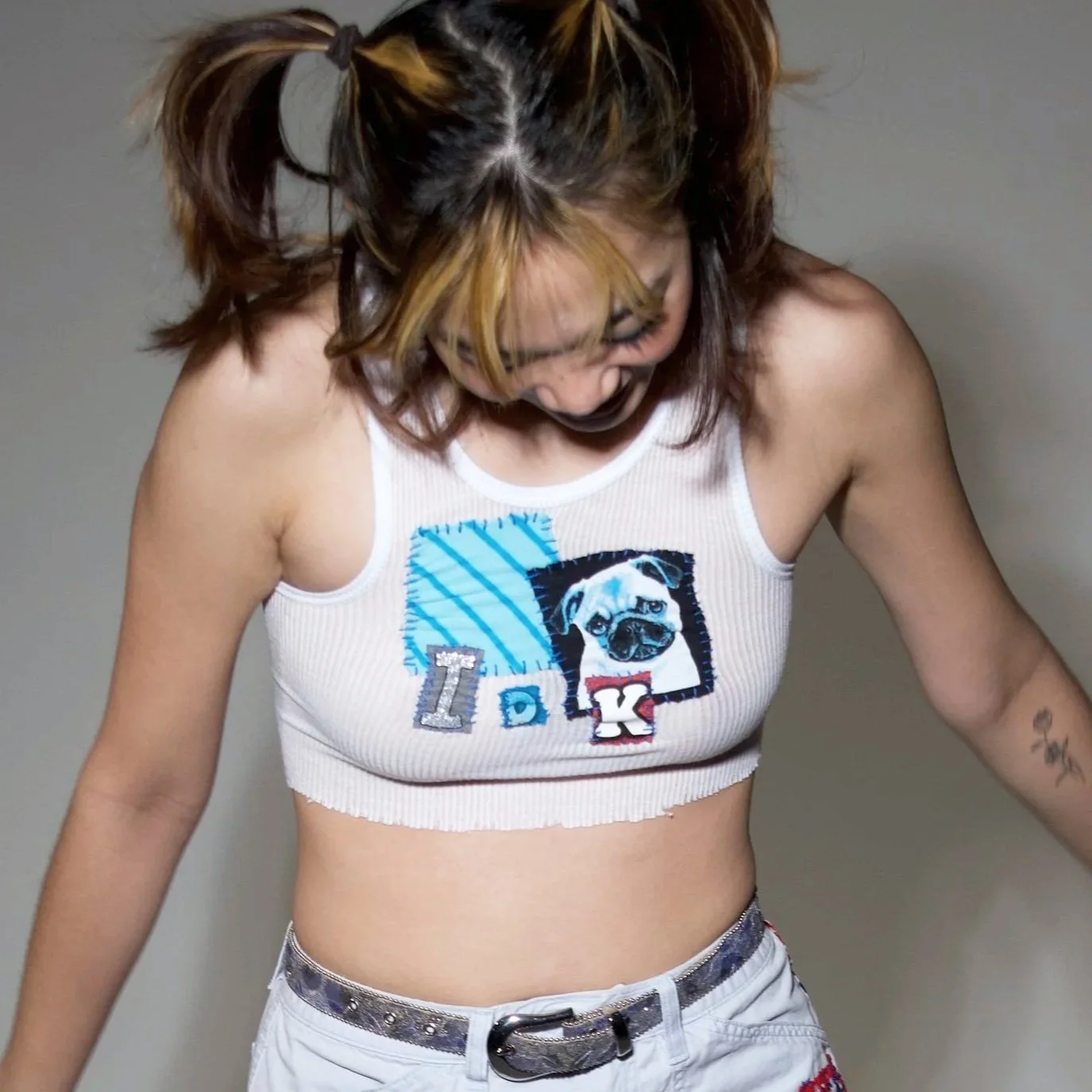 "IDK" pug tank ¯\_(ツ)_/¯