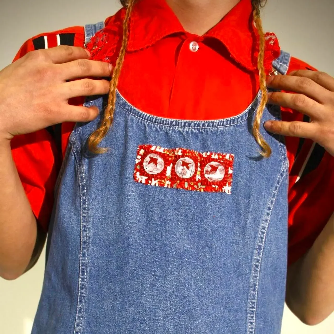 Lace Collar Button-up ₊⊹