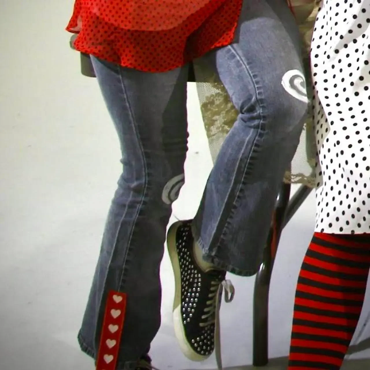 Spiral Printed Jeans ⋆𖦹