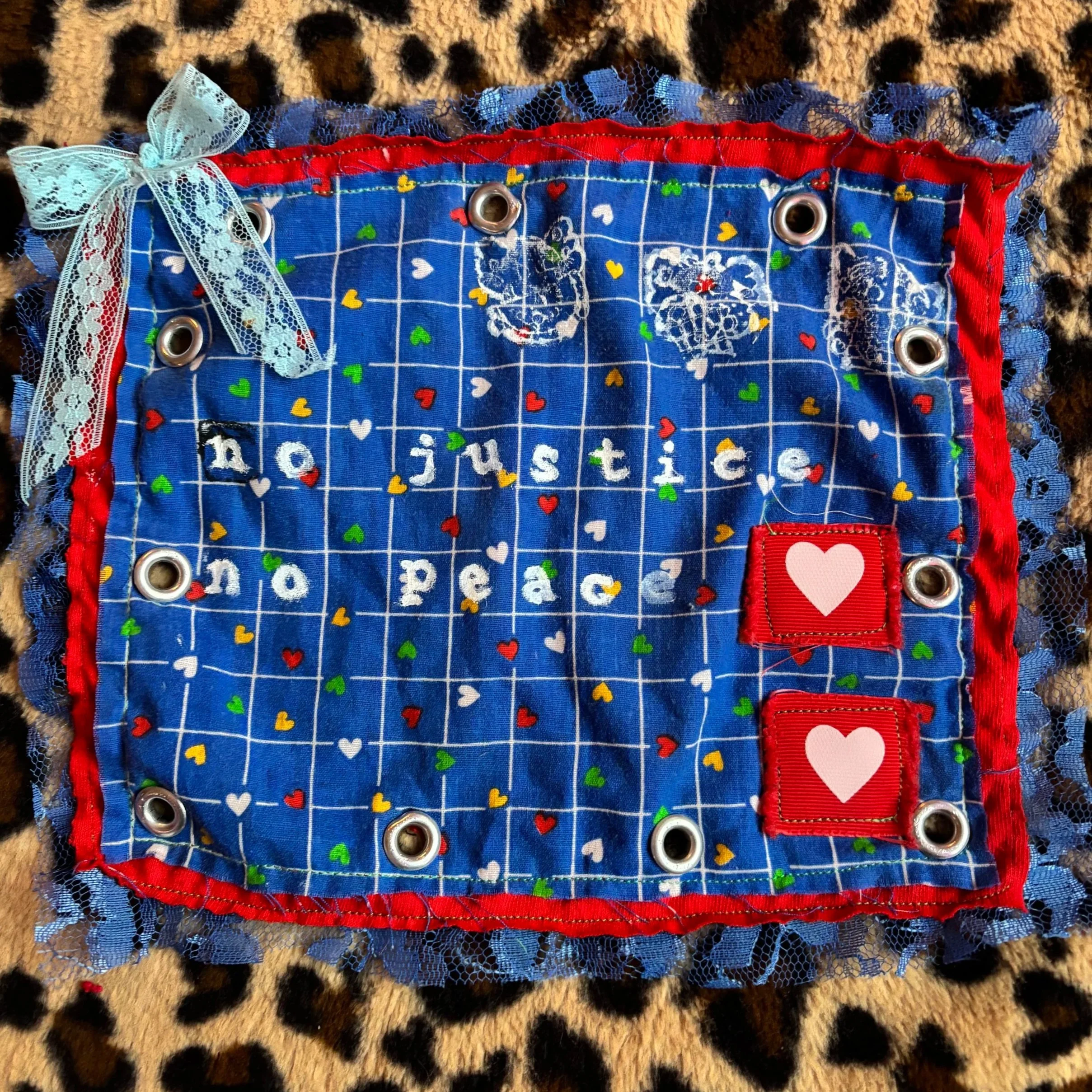 "No Justice No Peace" Large Patch ☮︎⋆˚