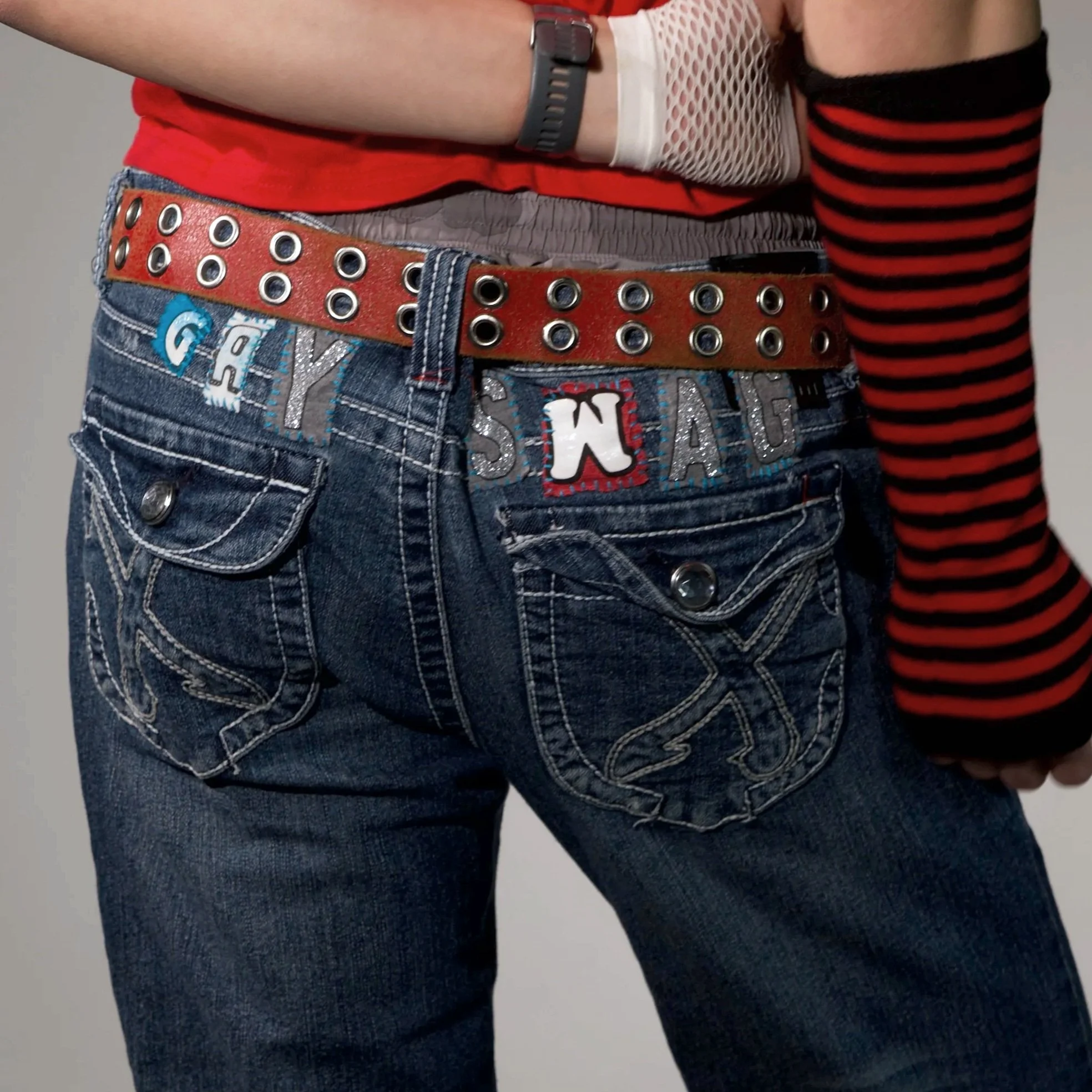 Gay Swag Capris (ෆ˙ᵕ˙ෆ)♡