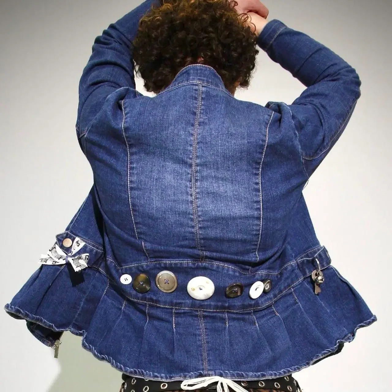 Denim Button Jacket ♡