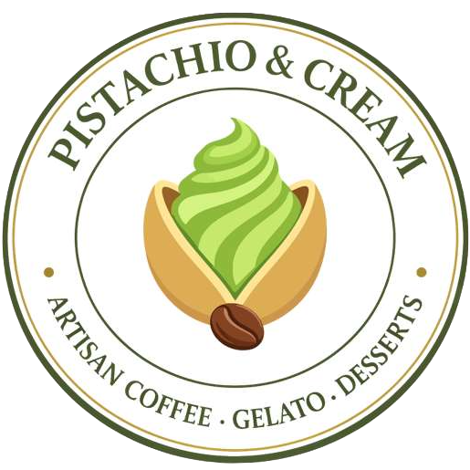 Pistachio &amp; Cream Gelato + Coffee