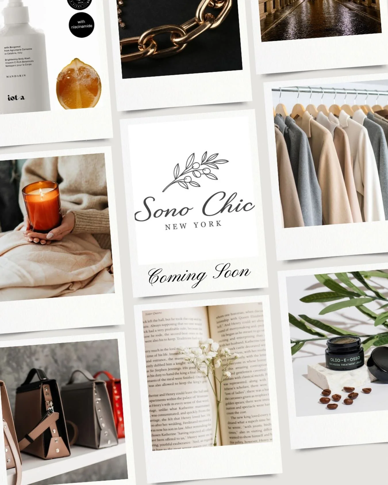 Something beautiful is on its way. ✨ Sono Chic has curated a collection of Italian-inspired pieces made to be worn, gifted, and kept. 🌿 Crafted to last. Inspired by Italy. 🇮🇹 Stay tuned.

#SonoChic #ComingSoon #CraftedToLast #InspiredByItaly #Ital