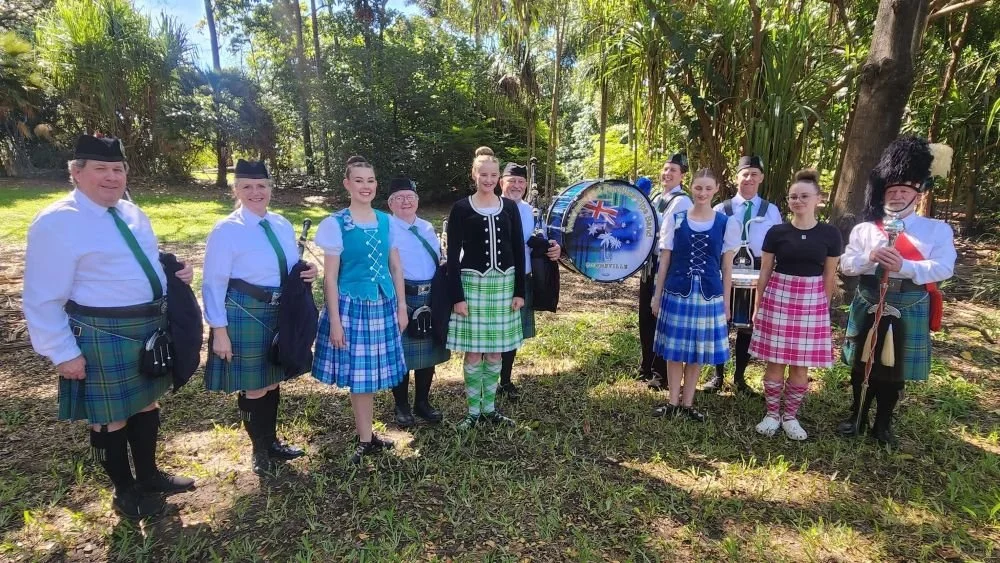pipe band and highland dancers.JPG