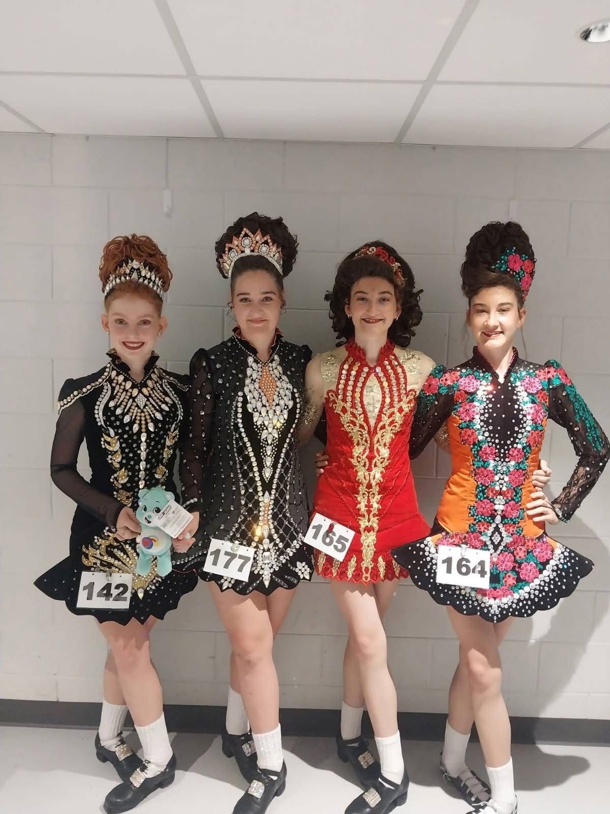 Our Irish girls had a successful feis