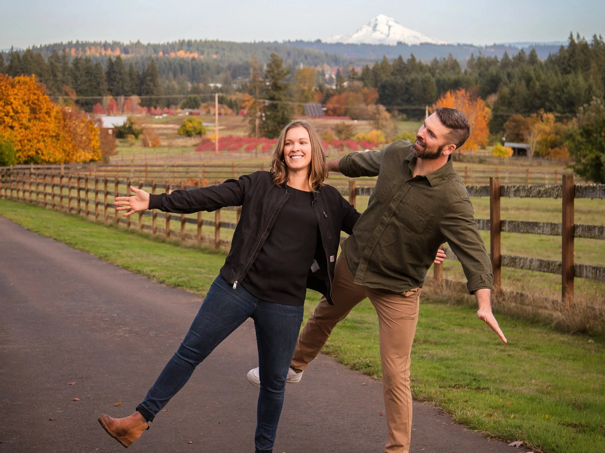 Grass fed beef from Light Hill Farm. Matthew and Lauren Hammond run Light Hill Farm and love being close to the source of their food.
