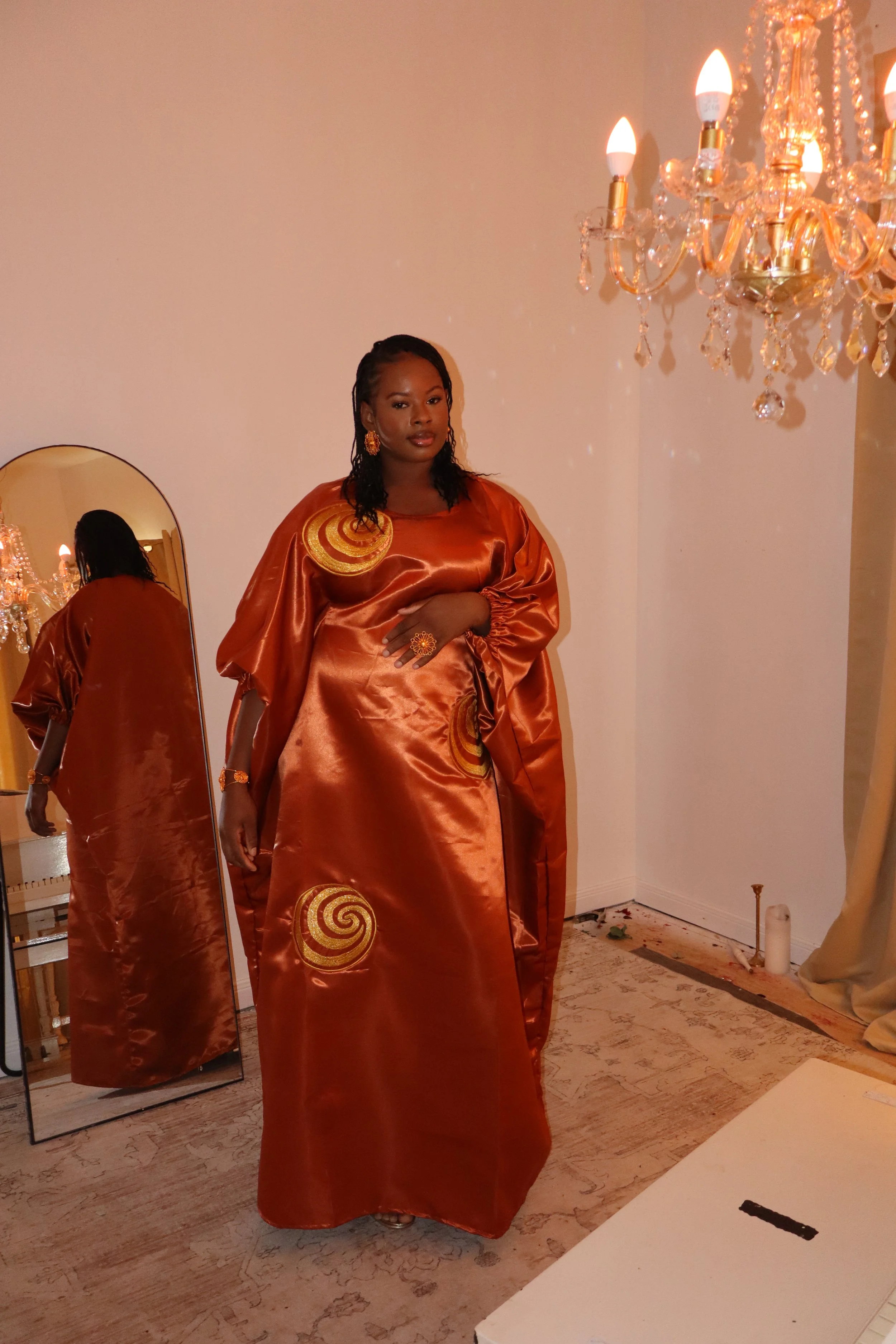 AMIE BOUBOU BURNT ORANGE