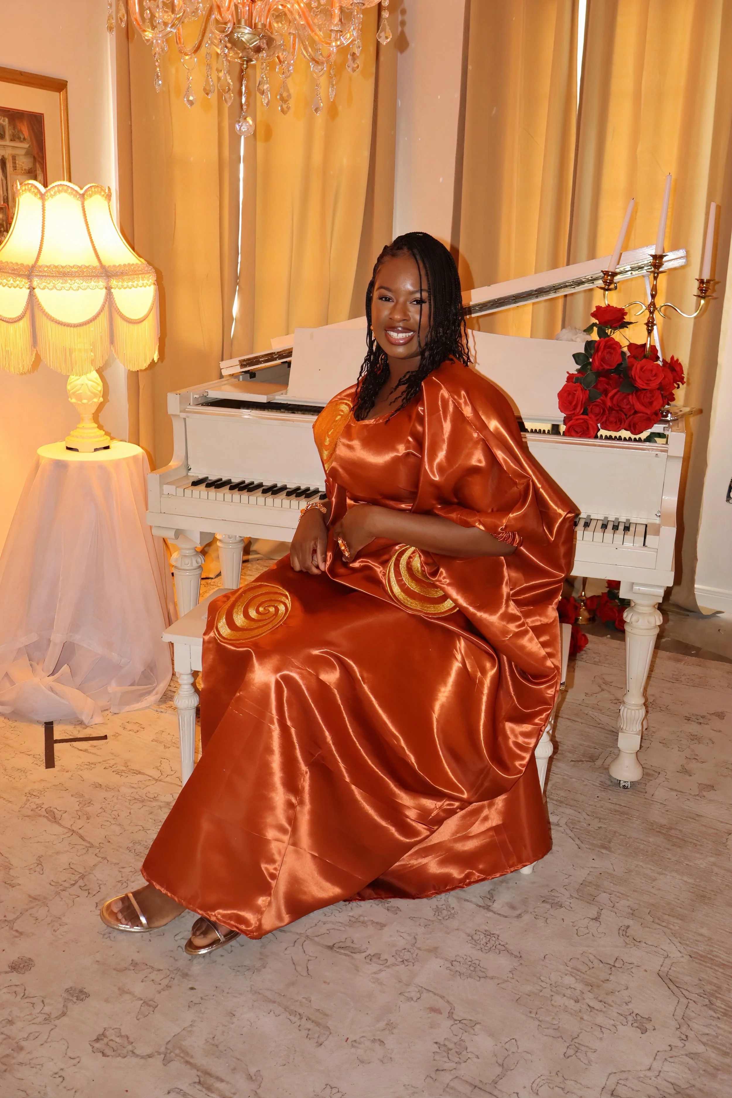 AMIE BOUBOU BURNT ORANGE