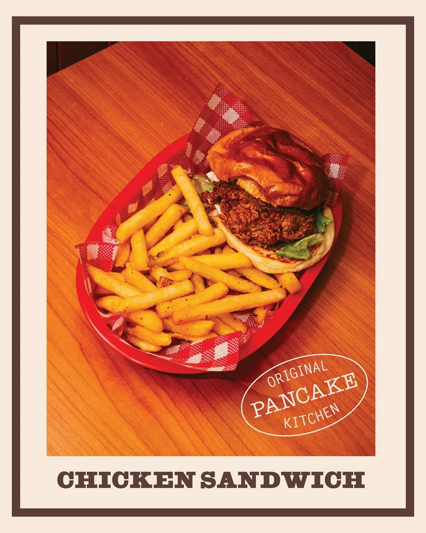 Okay, hear us out: crispy chicken, stacked high, with a side of fries. 🍗🍟 

Come in and see what all the fuss is about! ✨