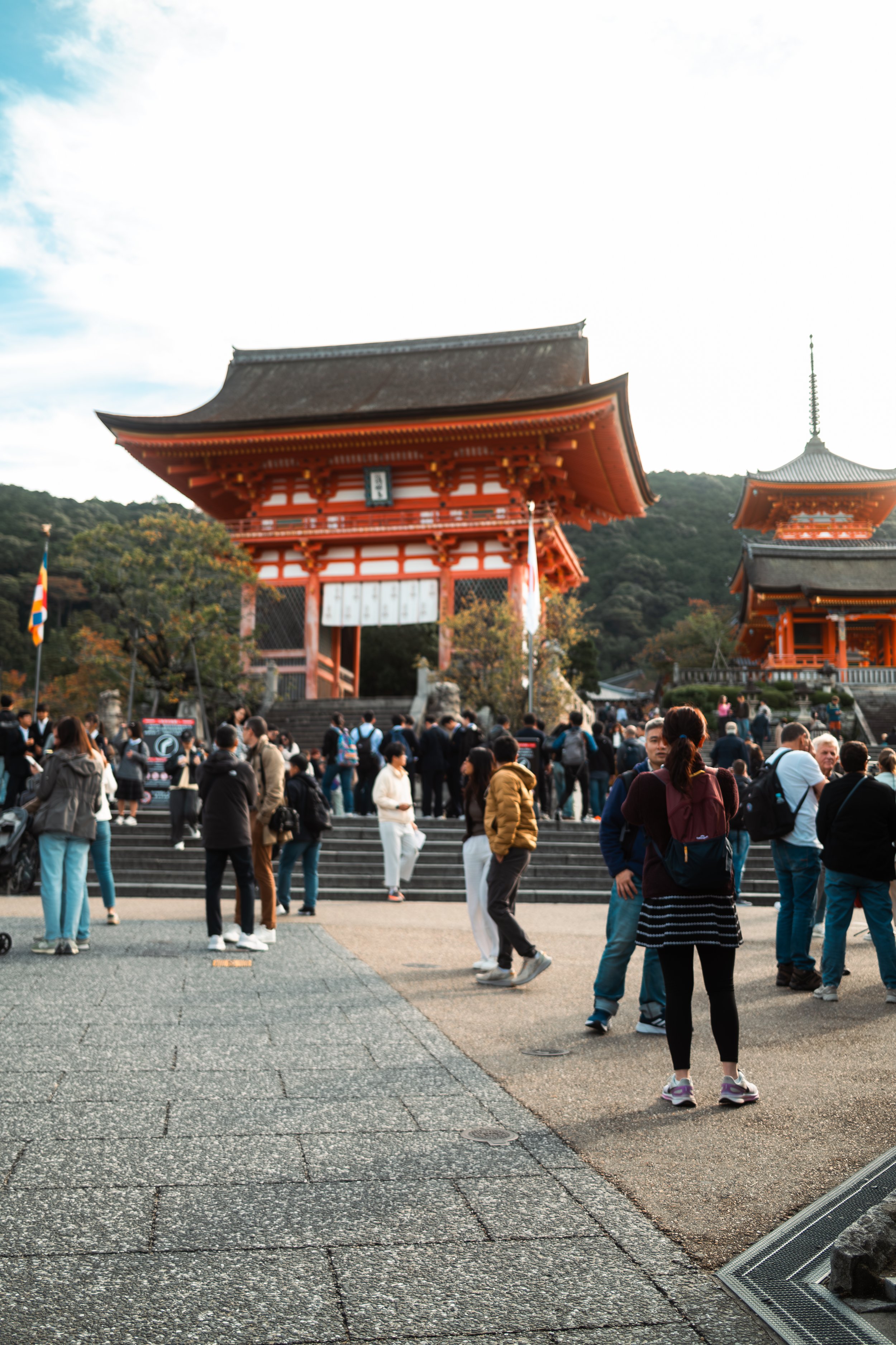 "Temple Crowds"