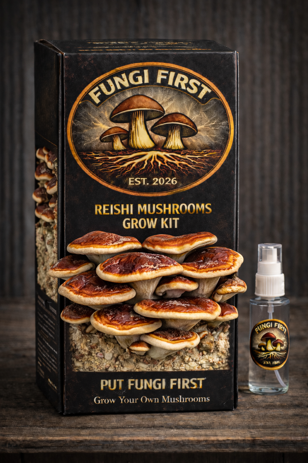 Reishi Mushroom Grow Kit (Coming Soon!)