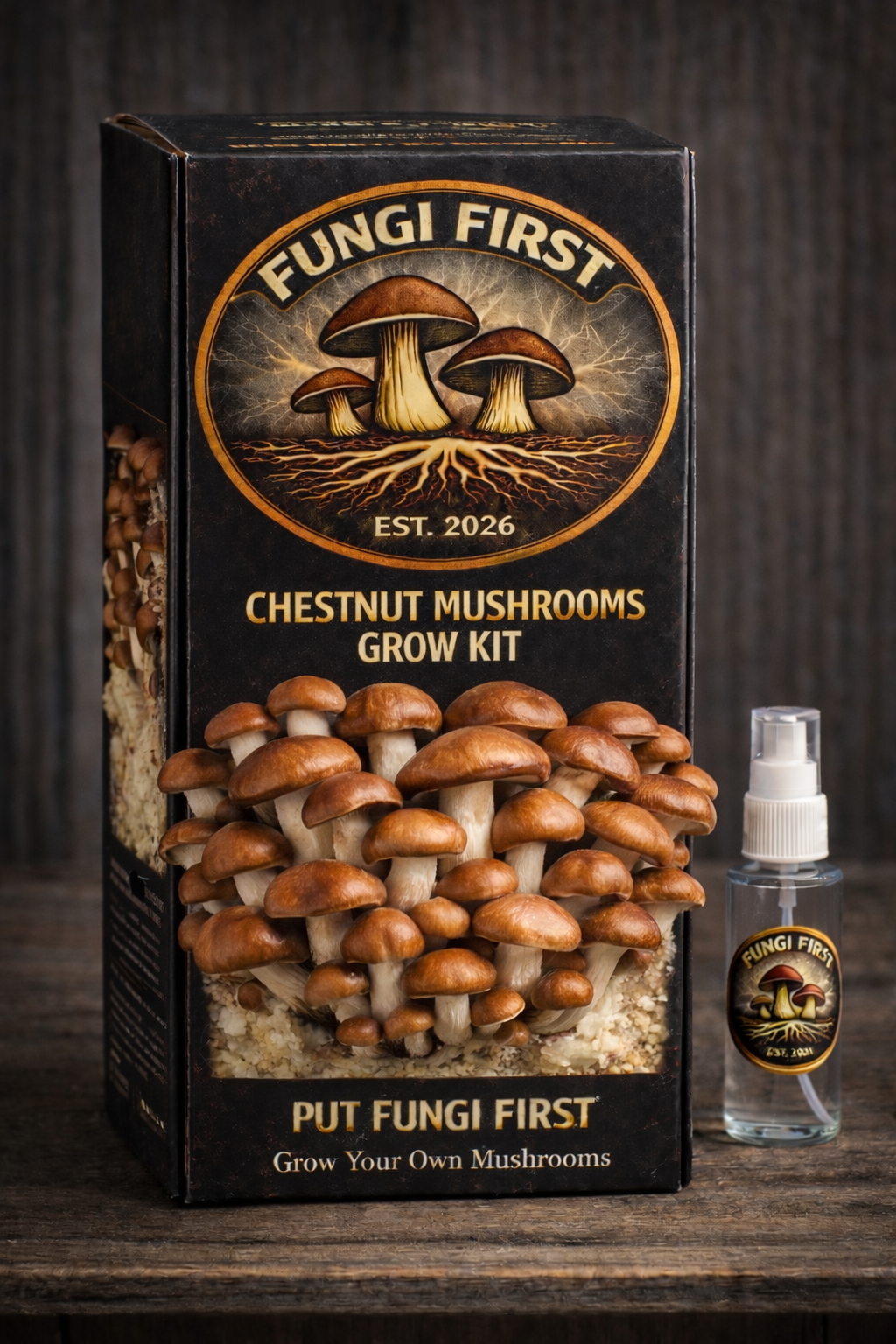 Chestnut Mushroom Grow Kit (Coming Soon!)