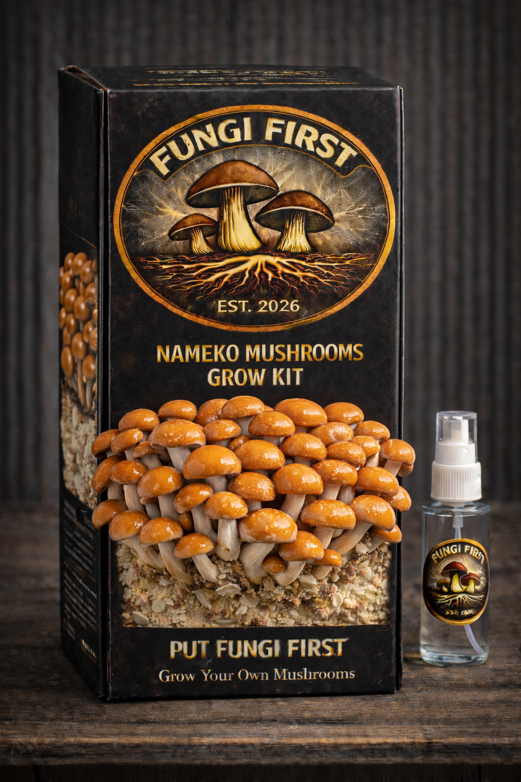 Nameko Mushroom Grow Kit (Coming Soon!)