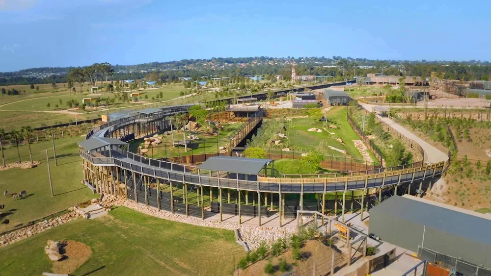 Sydney Zoo visitor experience precinct