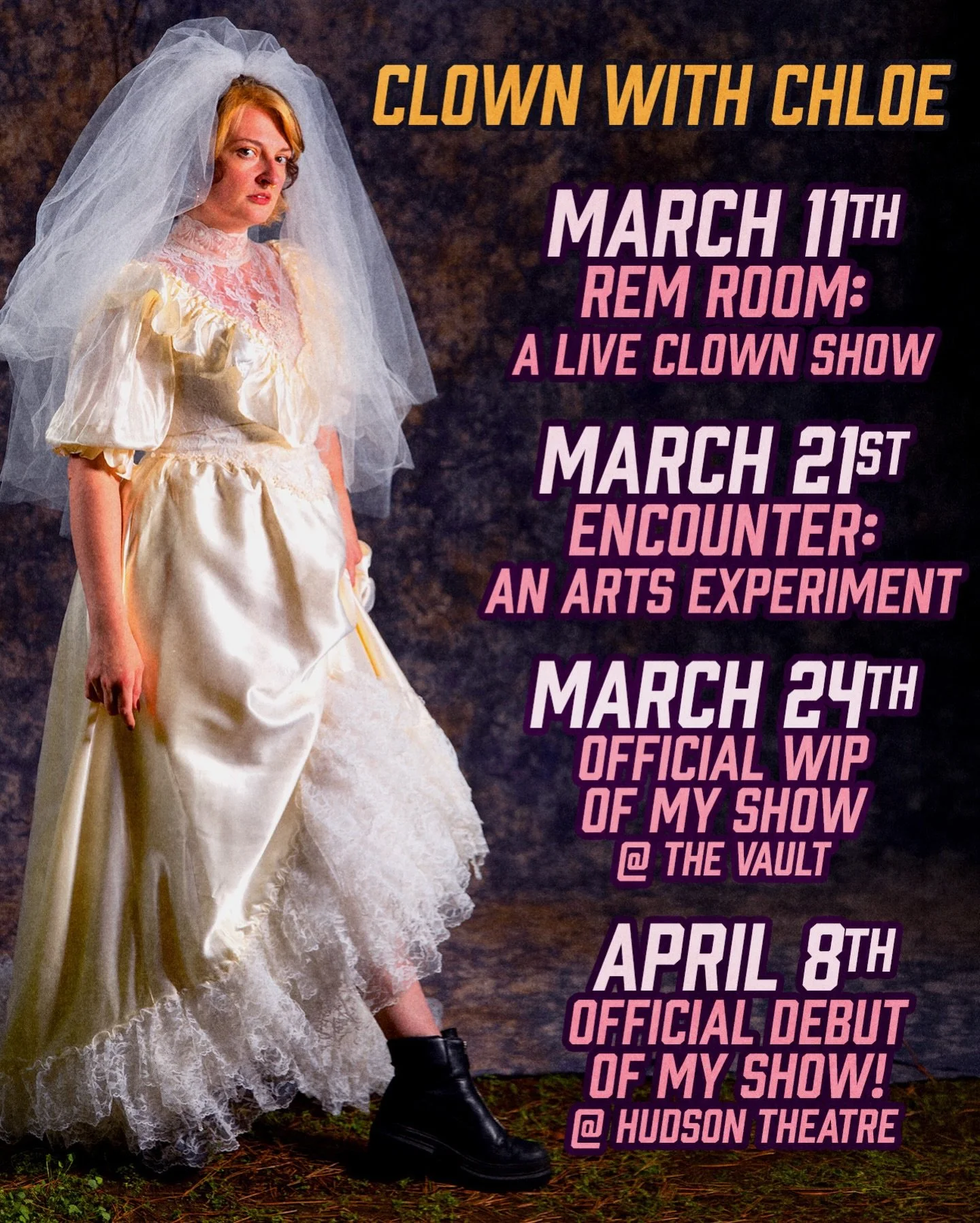 Here&rsquo;s what I&rsquo;m up to this month. Come hang! Tix you know where! 📸@kimnewmoney