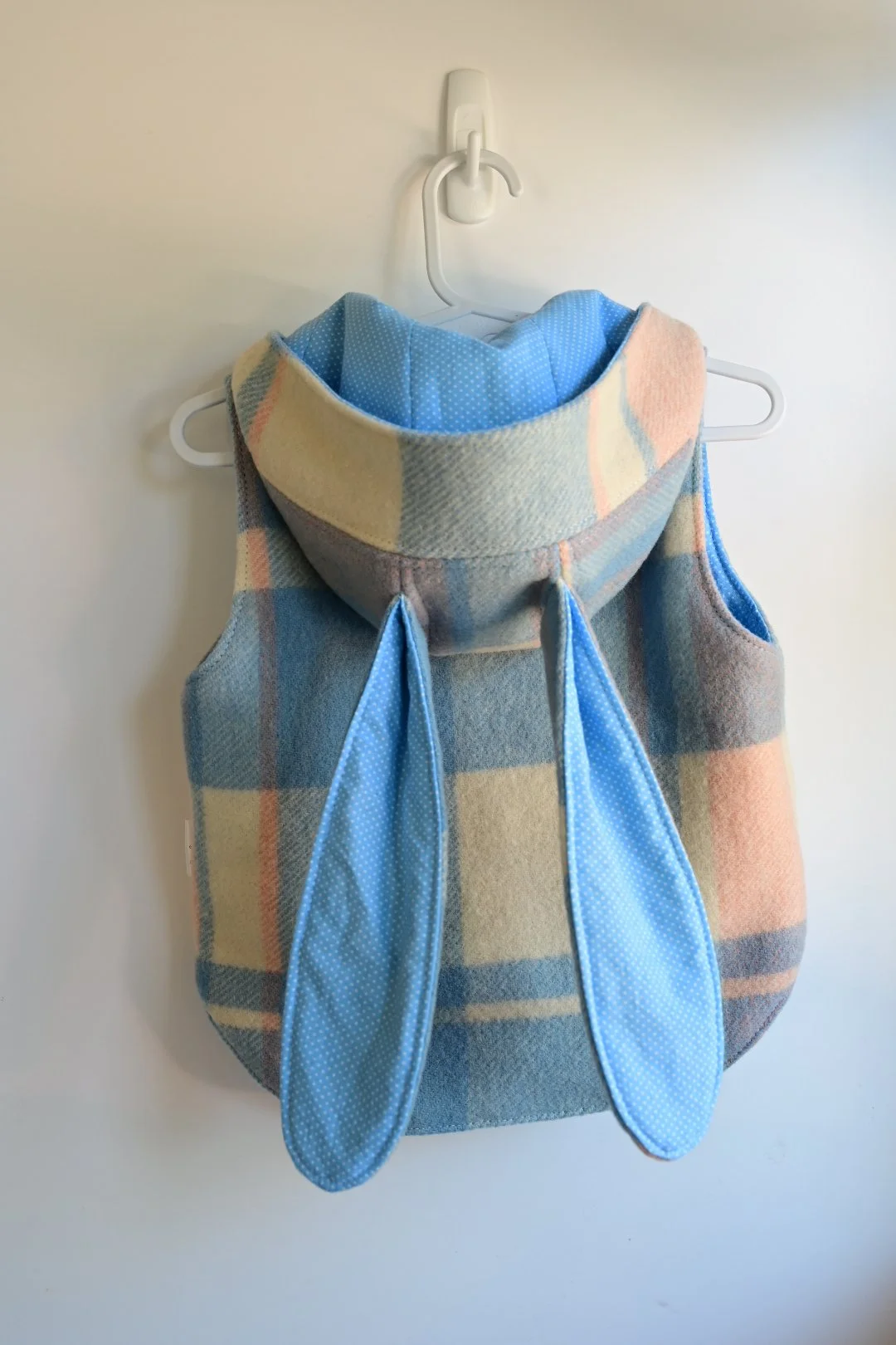 Children's Wool Bunny Vest Size 1