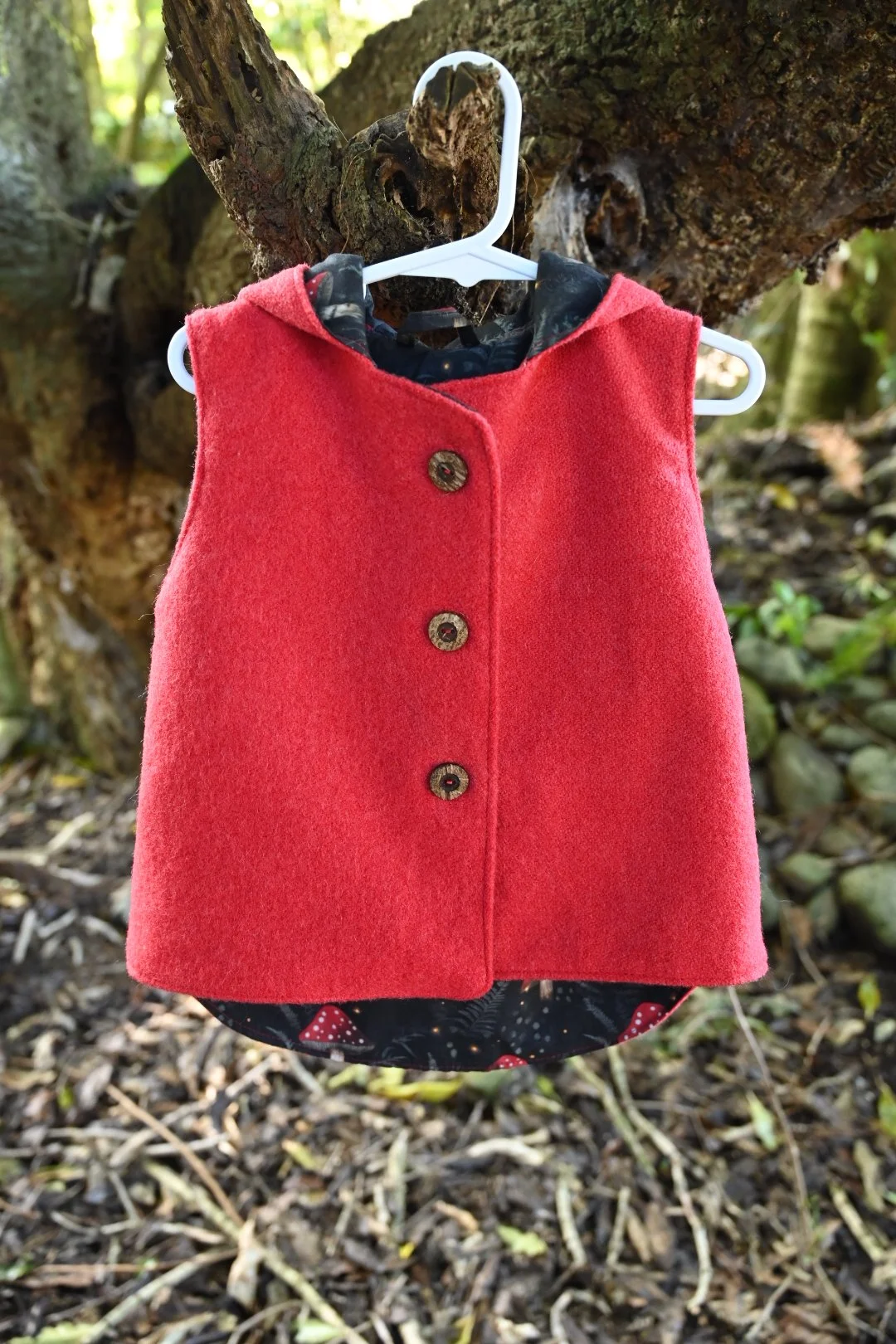 Children's Wool Vest Size 4