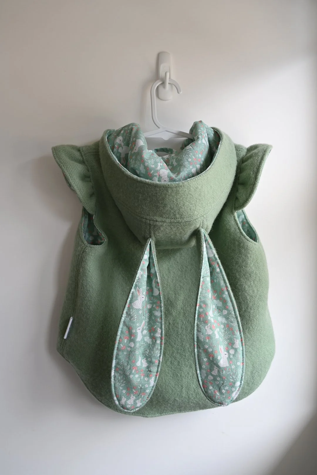 Children's Wool Bunny Vest Size 3