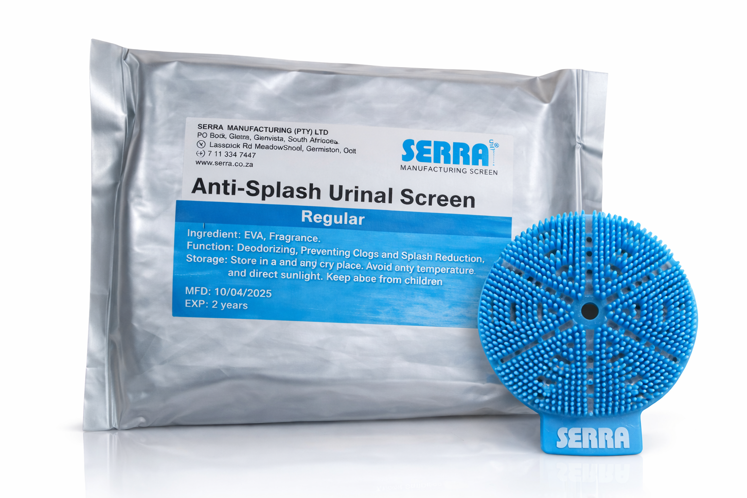 Serra® Anti Splash Urinal Mat