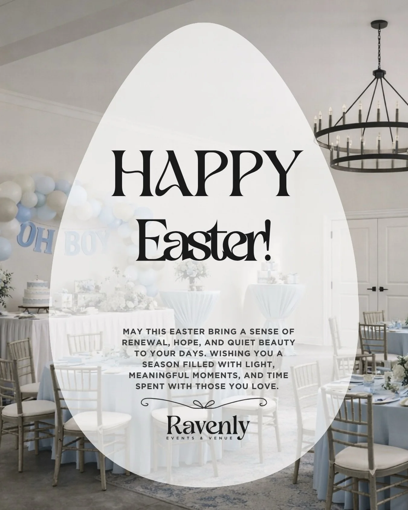 Easter is a beautiful reminder of the gift of renewal and the joy of coming together. As we celebrate today, our hearts are full of gratitude for the community that surrounds us. 

We want to take a moment to thank you all for supporting Ravenly. You