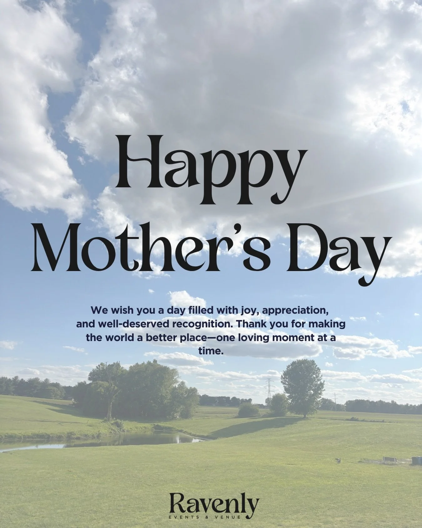 Happy Mother&rsquo;s Day to every heart that has ever nurtured, guided, or loved without condition. 

May your day be as beautiful and bright as the love you&rsquo;ve poured into the world, and may you feel every bit of the warmth you so selflessly g