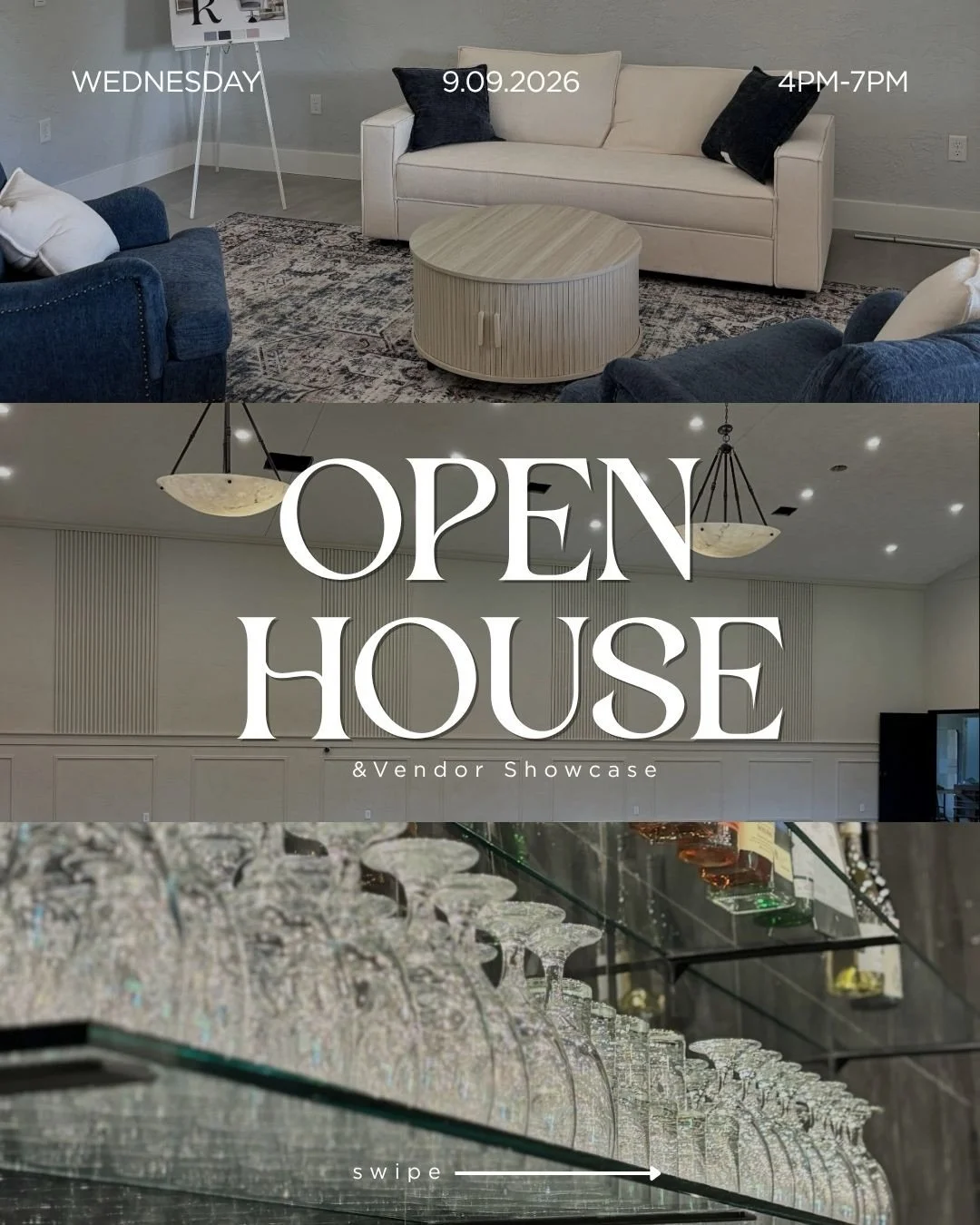 ✨ Ravenly Open House &amp; Vendor Showcase ✨

We&rsquo;re opening the doors to Ravenly Events &amp; Venue and would love for you to come experience the space!

📅 Wednesday, September 9
⏰ 4:00&ndash;7:00 PM
📍 Ravenly Events &amp; Venue | Maryville, 