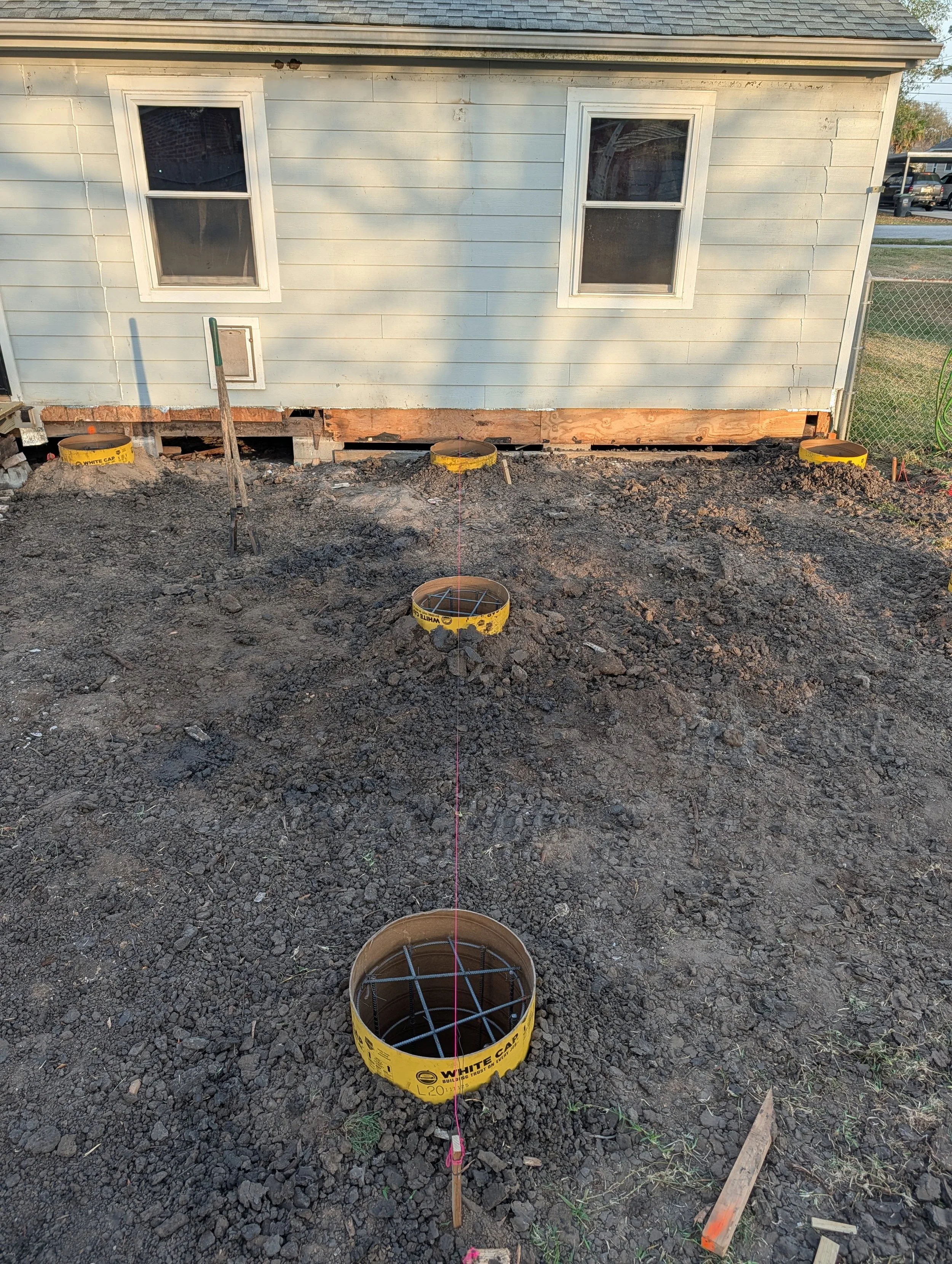 Piers or Columns Installations