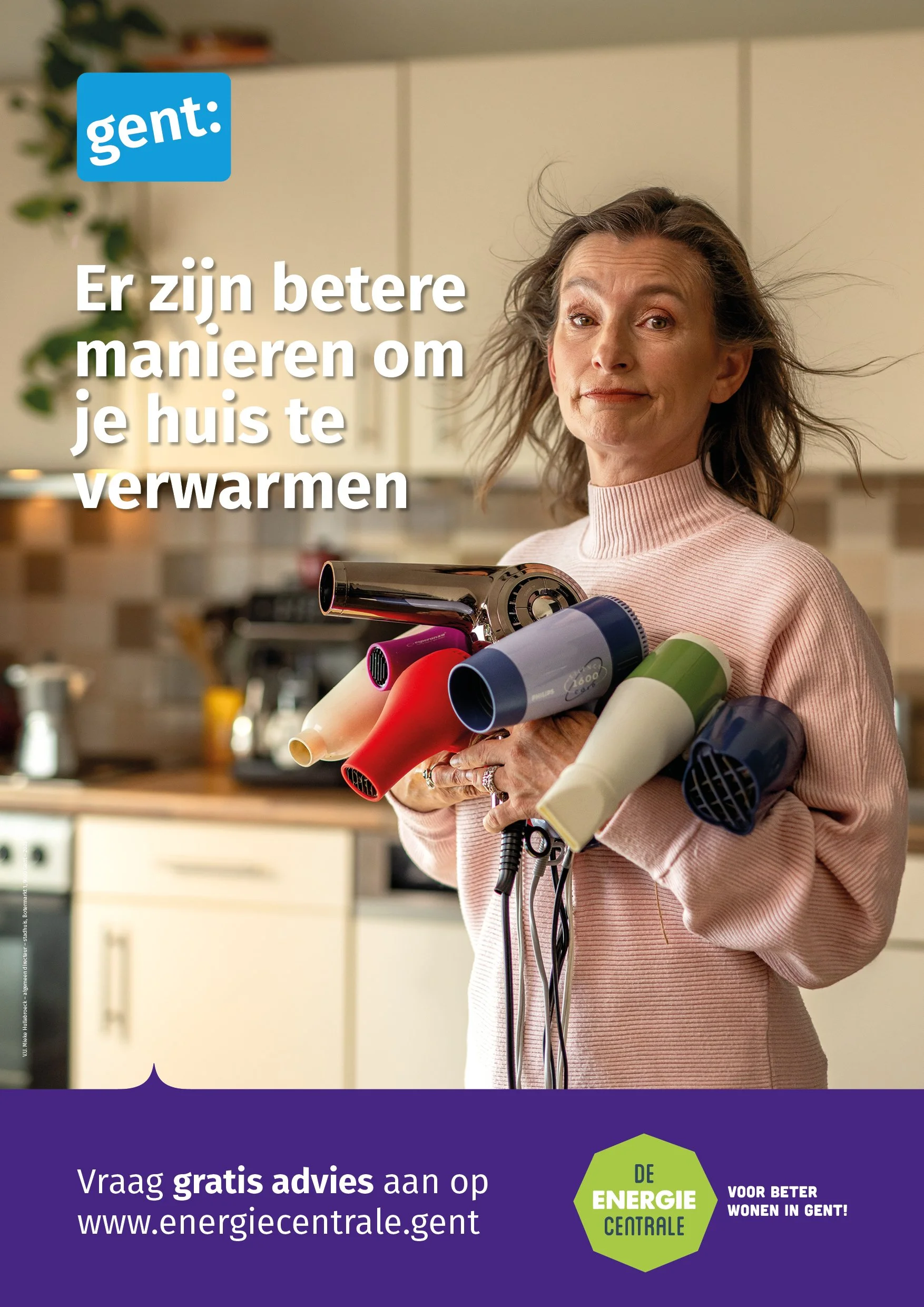 Campagnebeeld voor Stad Gent