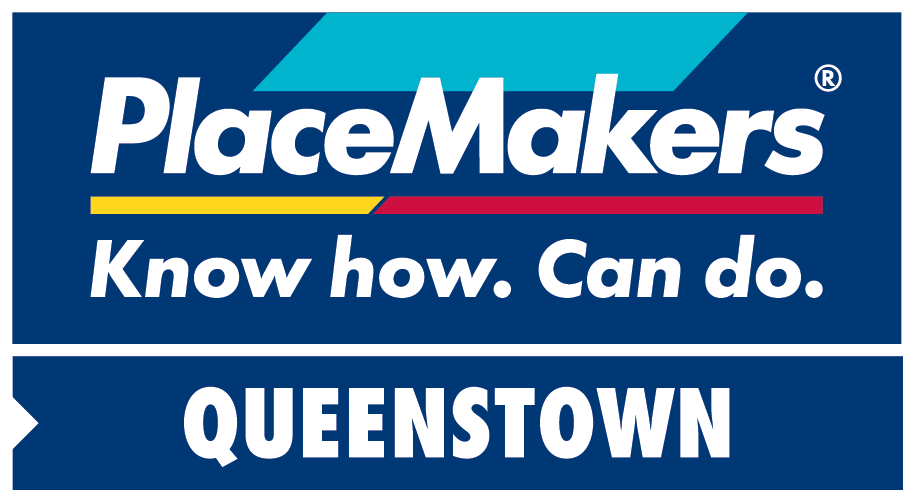 Logo for PlaceMakers Queenstown.