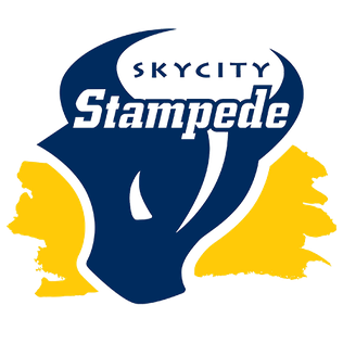 Sky City Stampede ice hockey queenstown logo.