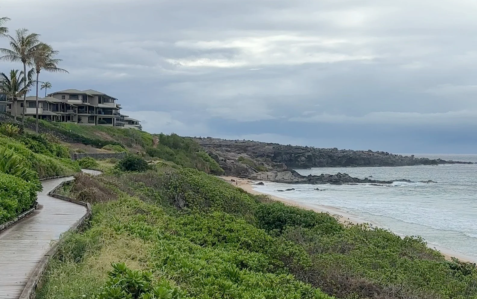 Ironwoods Beach in Kapalua, Maui, a popular location for elopements and intimate beach weddings.